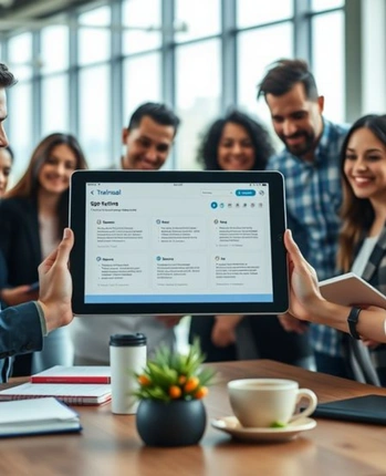 Cloud engineer following a structured onboarding process