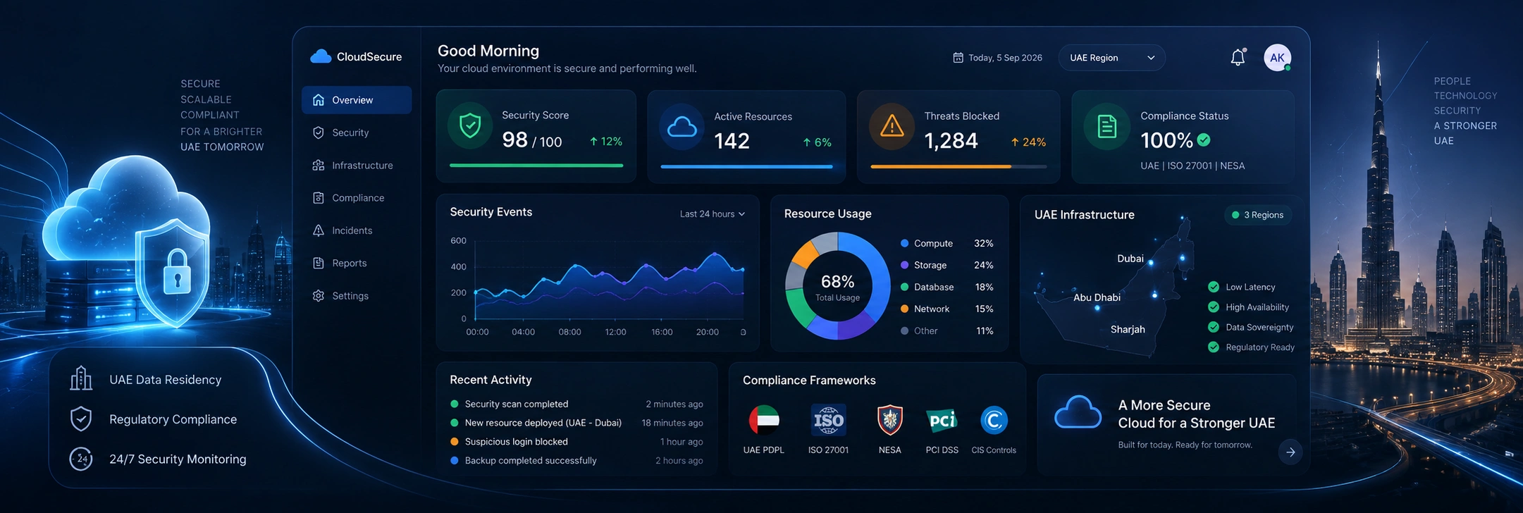 Cloud operations team reviewing real business metrics