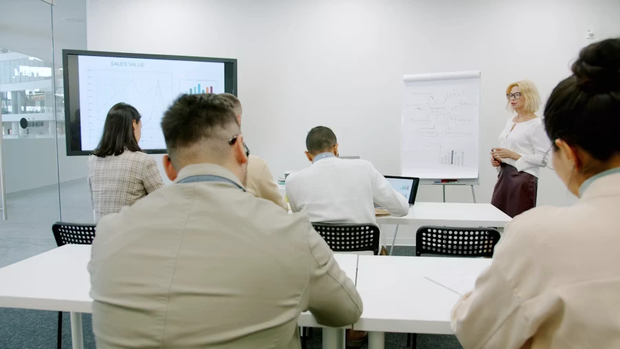 Corporate training session