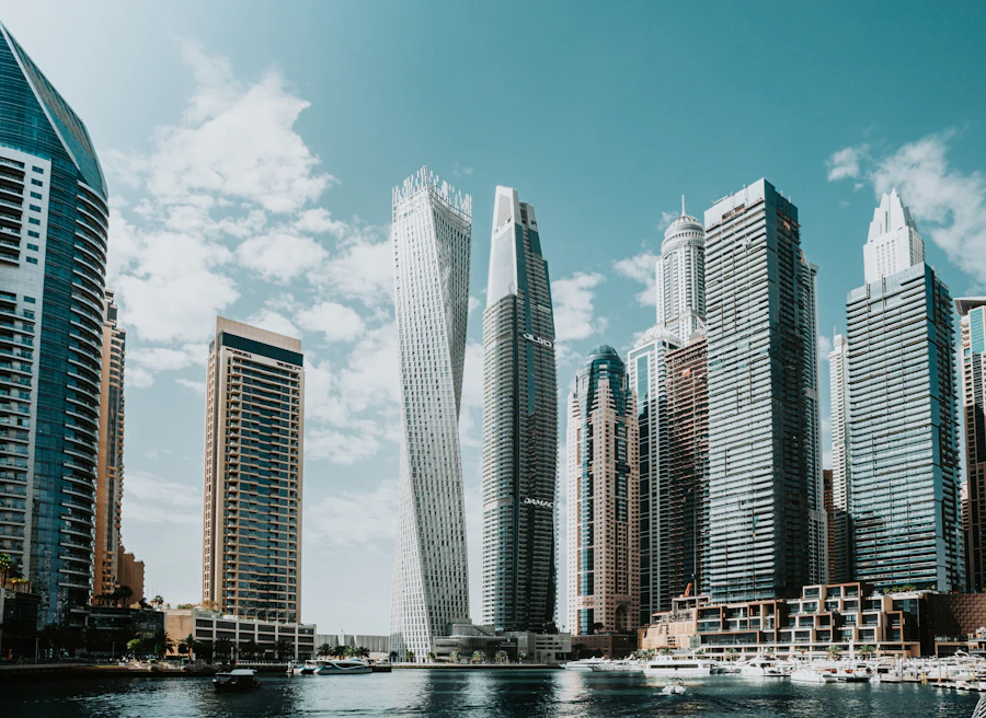 UAE city skyline representing multi-branch education operations