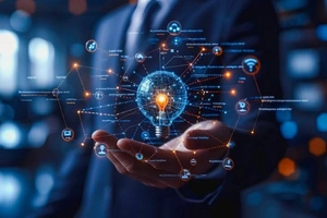 Business intelligence charts and trend analysis