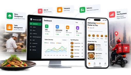 Restaurant kitchen and point-of-sale operations