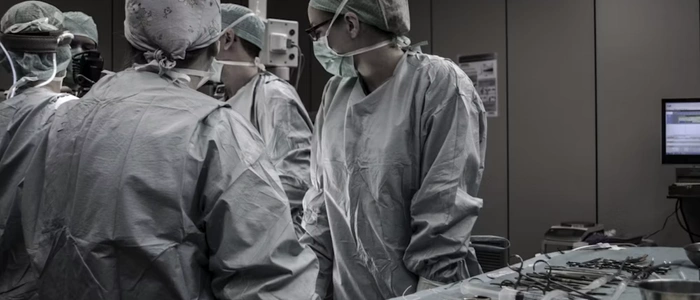 Doctor accessing electronic health records on a tablet