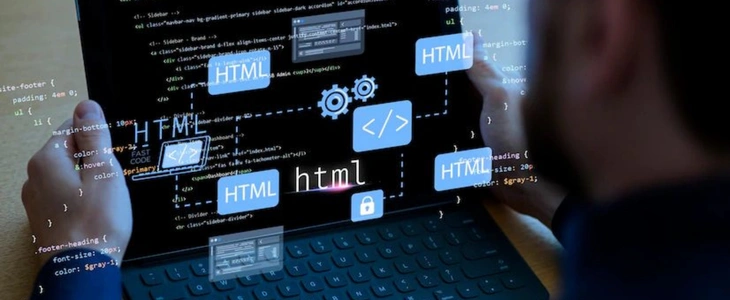Mobile app development on smartphone screens