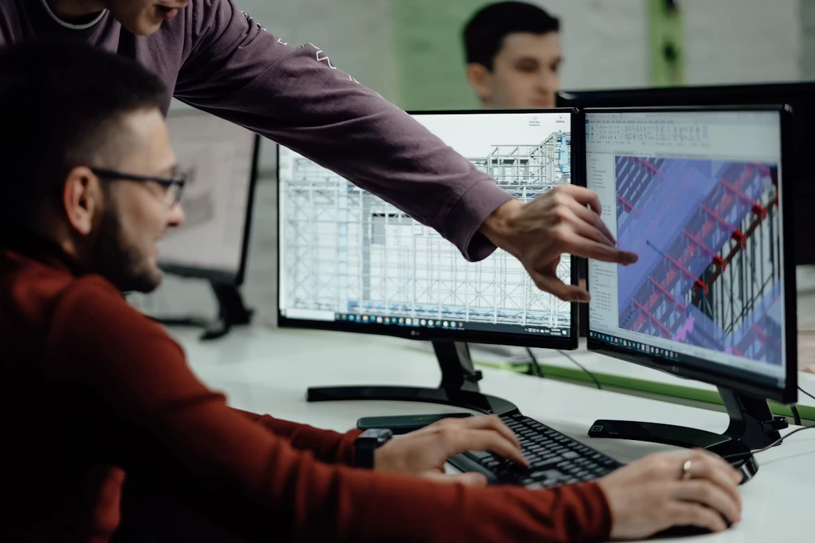 Product engineering team building a digital product on modern cloud architecture