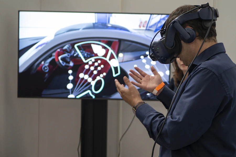 AR VR virtual reality headset