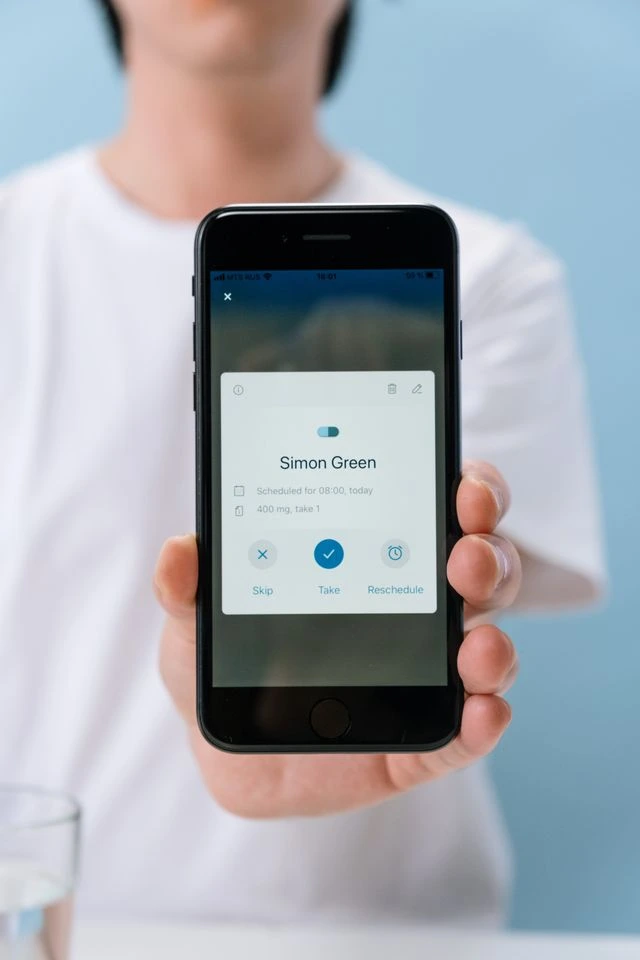 SISGAIN Remote Patient Monitoring patient mobile app screen
