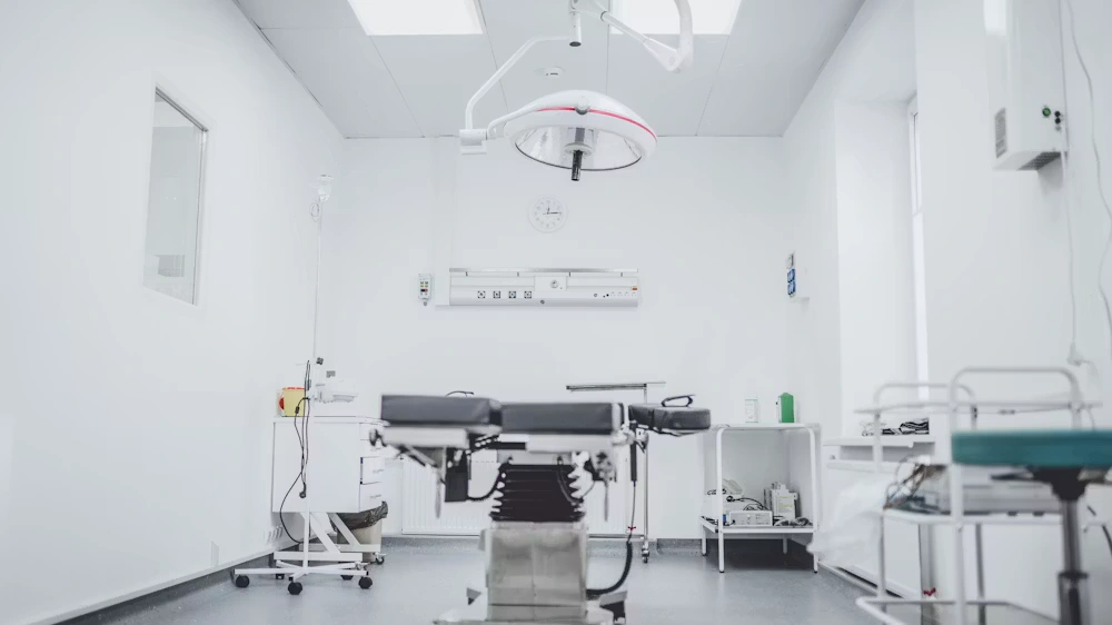 Clinicians reviewing patient data on a digital healthcare platform