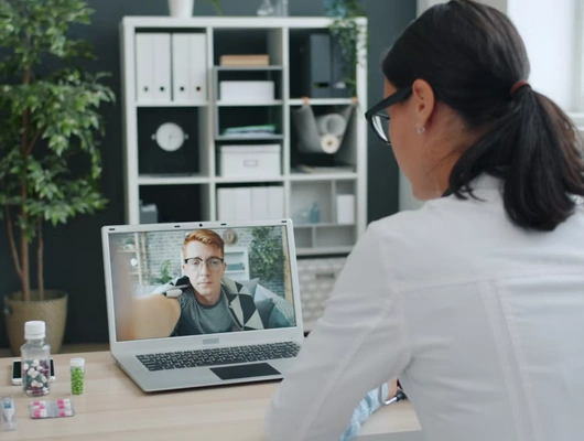 Custom telemedicine software dashboard