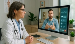 Multi-specialty hospital coordinating virtual consultations