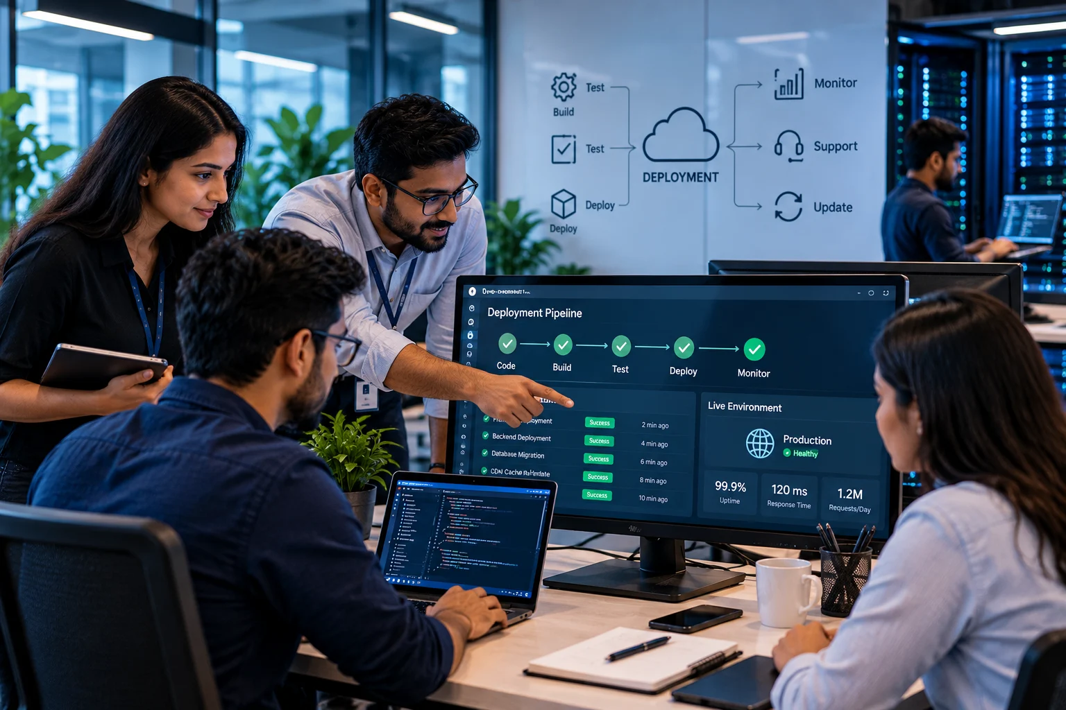 Deployment, user training, and ongoing transportation software support