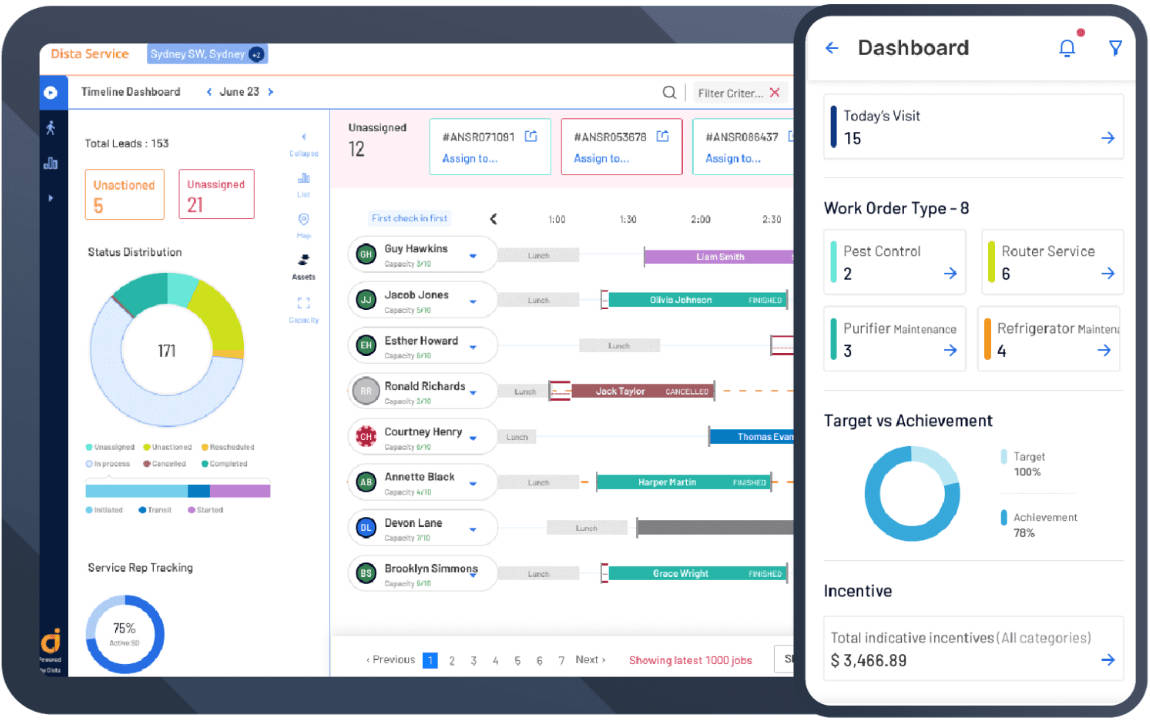 dispatcher dashboard
