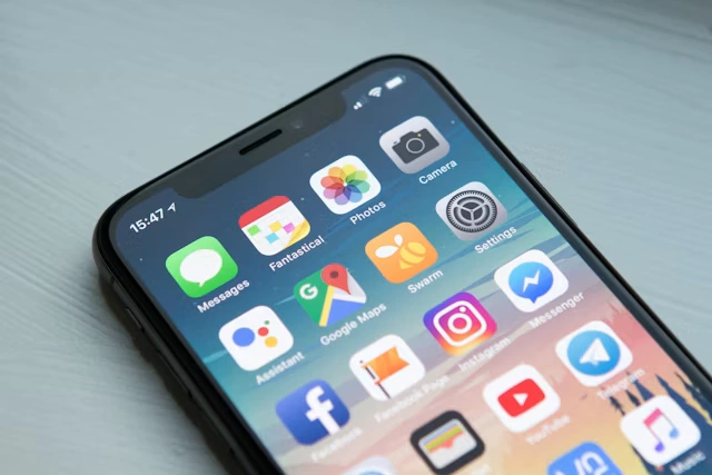 Pet owner mobile app in hand