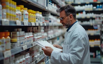 Pharmacy and inventory management shelves