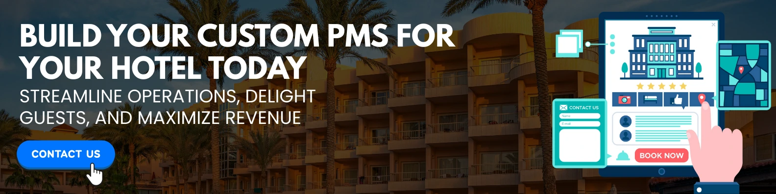 build custom pms for your hotels