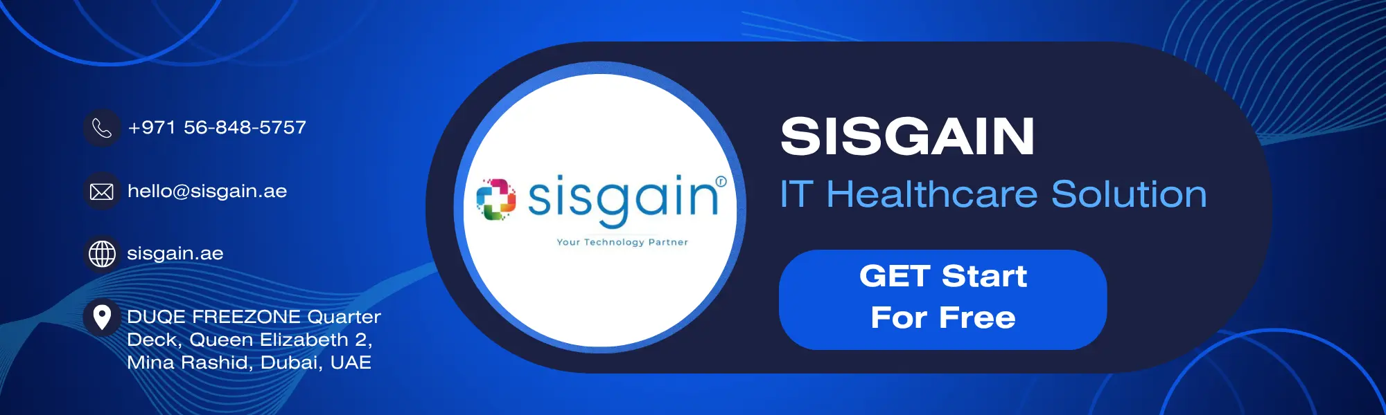 sisgain cta image for healthcare software services