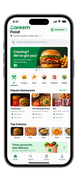 Delicious Food, Delivered