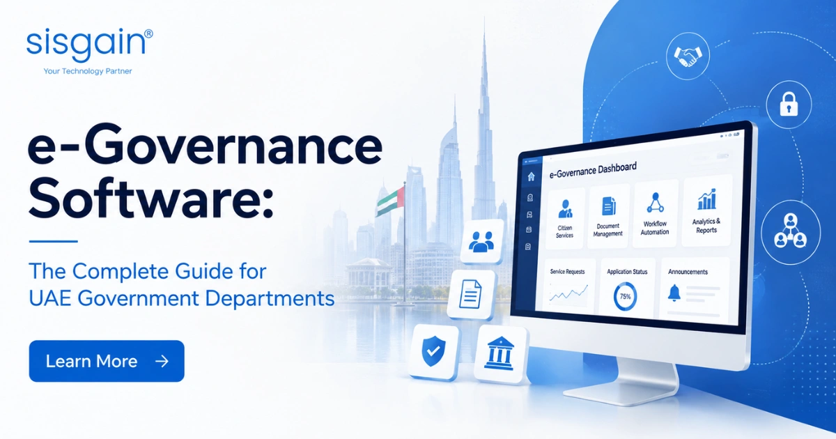 e-Governance Software: The Complete Guide for UAE Government Departments