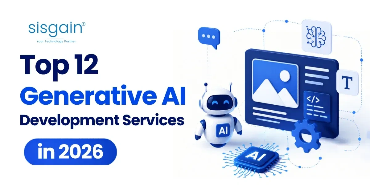 Top 12 Generative AI Development Services in 2026 banner