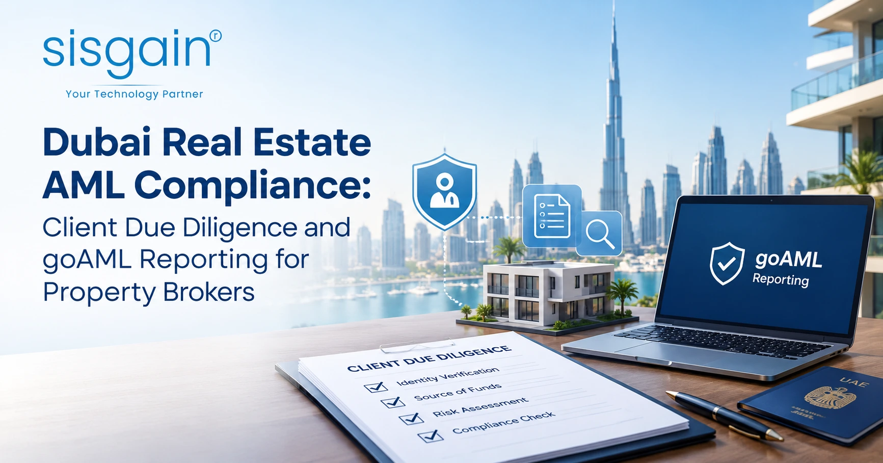 Dubai Real Estate AML Compliance: Client Due Diligence and goAML Reporting for Property Brokers