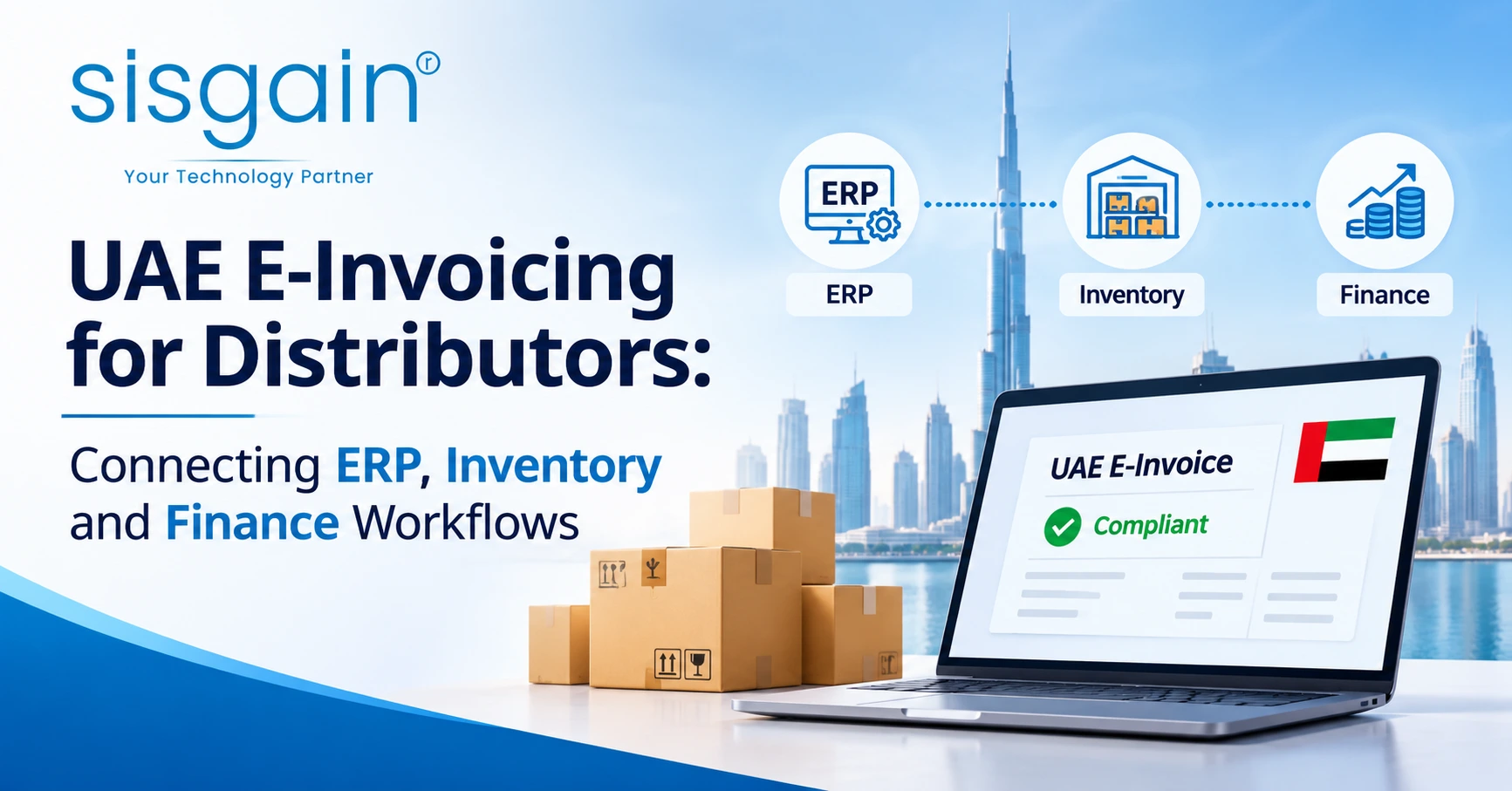 UAE E-Invoicing for Distributors: Connecting ERP, Inventory and Finance Workflows