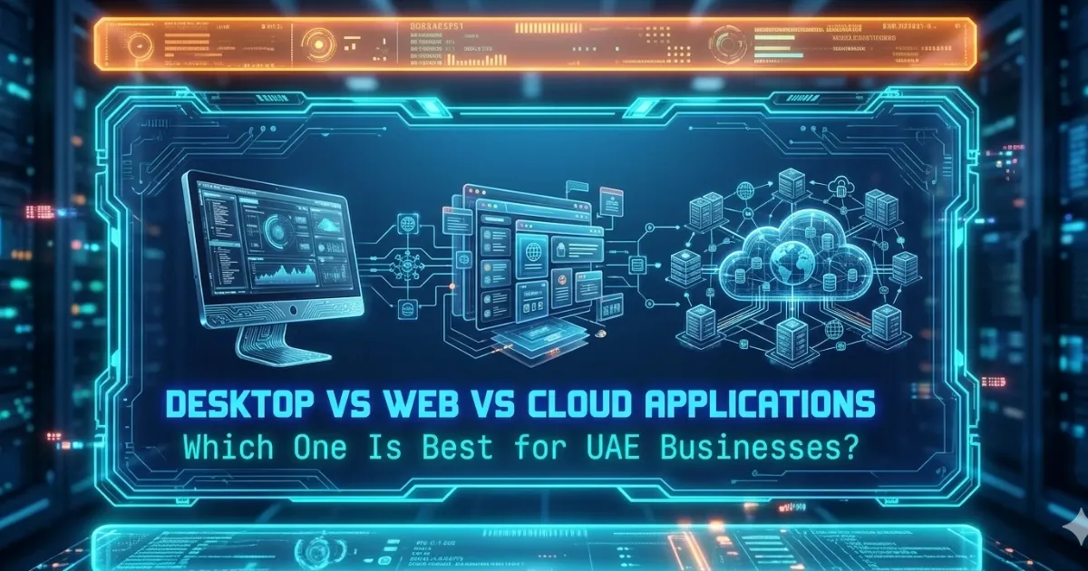 Desktop vs Web vs Cloud Applications: Which One Is Best for UAE Businesses?