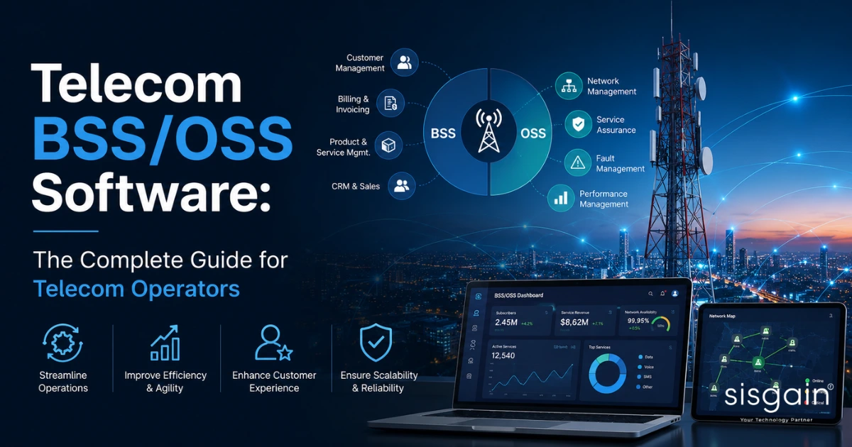 Telecom BSS/OSS Software: The Complete Guide for Telecom Operators