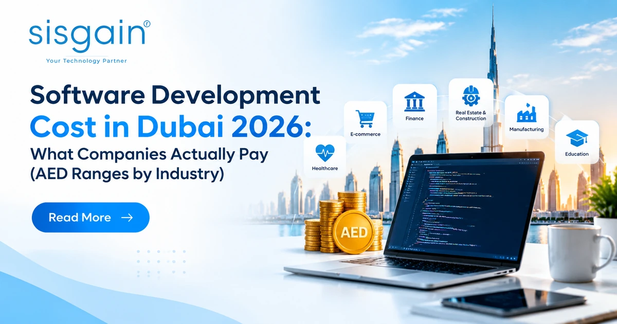 Software Development Cost in Dubai 2026: What Companies Actually Pay (AED Ranges by Industry)