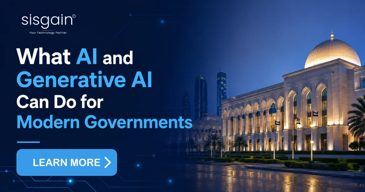 What AI and Generative AI Can Do for Modern Governments banner