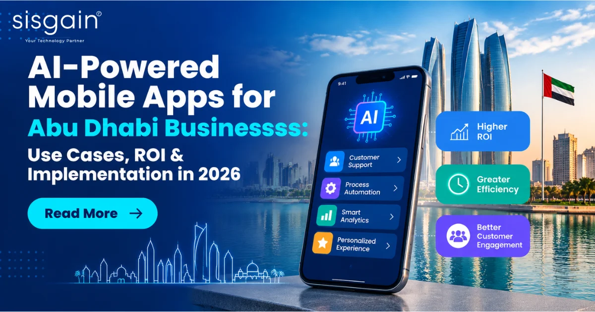 AI-Powered Mobile Apps for Abu Dhabi Businesses: Use Cases, ROI & Implementation in 2026