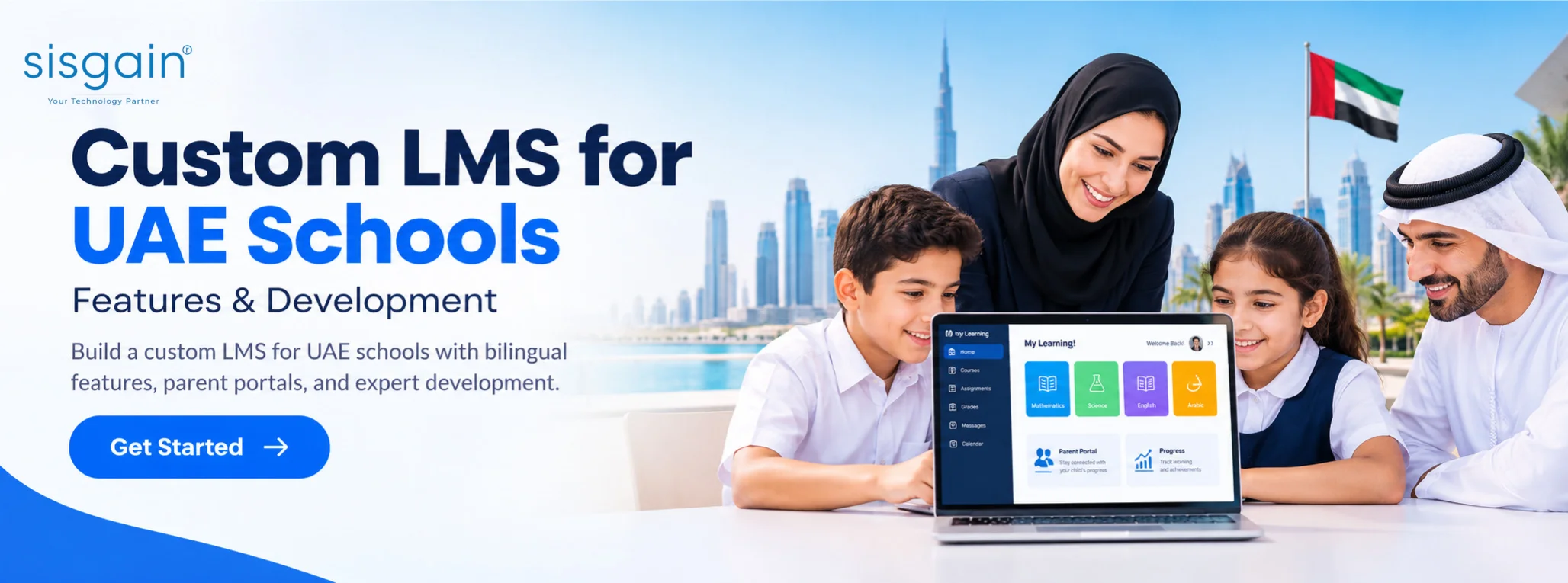 Custom LMS for UAE Schools: Bilingual Learning Platform