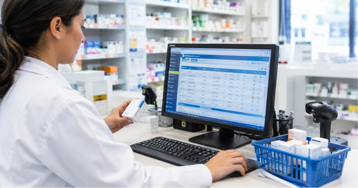 Pharmacy management dashboard