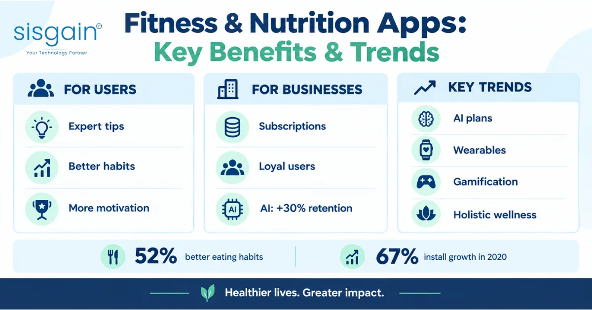 why ftiness and nutrition apps are game changer