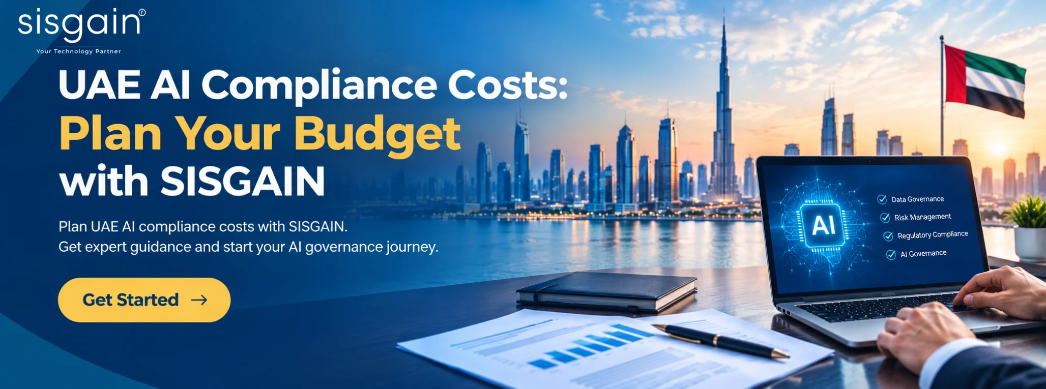 UAE AI compliance costs and governance solutions by SISGAIN