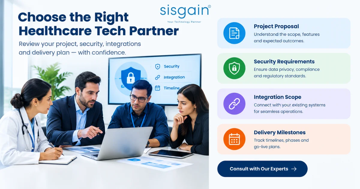Evaluating a healthcare app development partner for a UAE clinic.