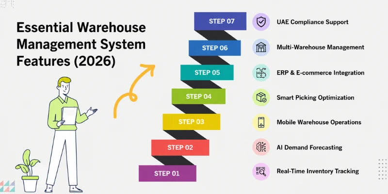 Essential warehouse management system features in 2026
