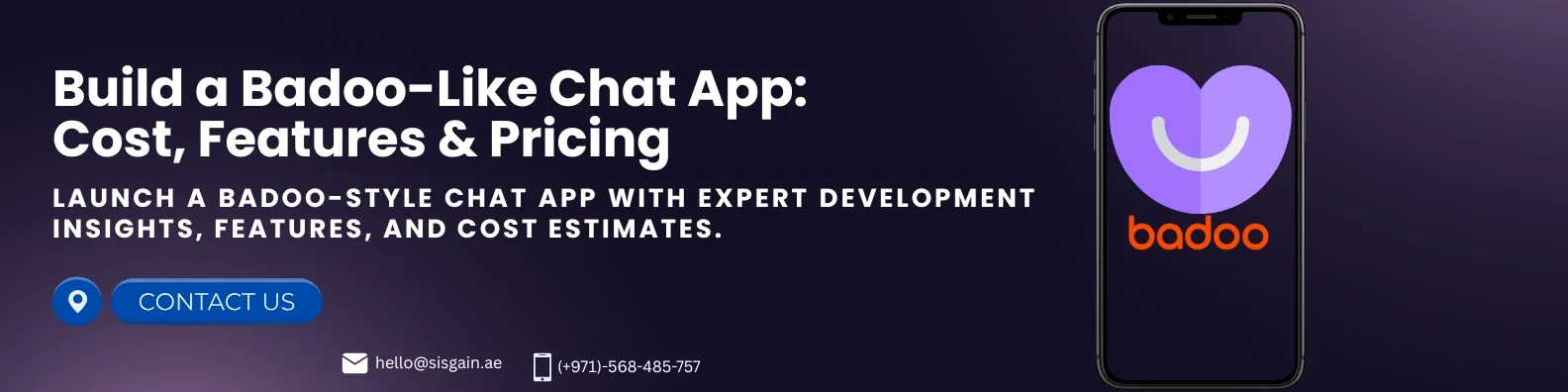 Badoo-like chat app development