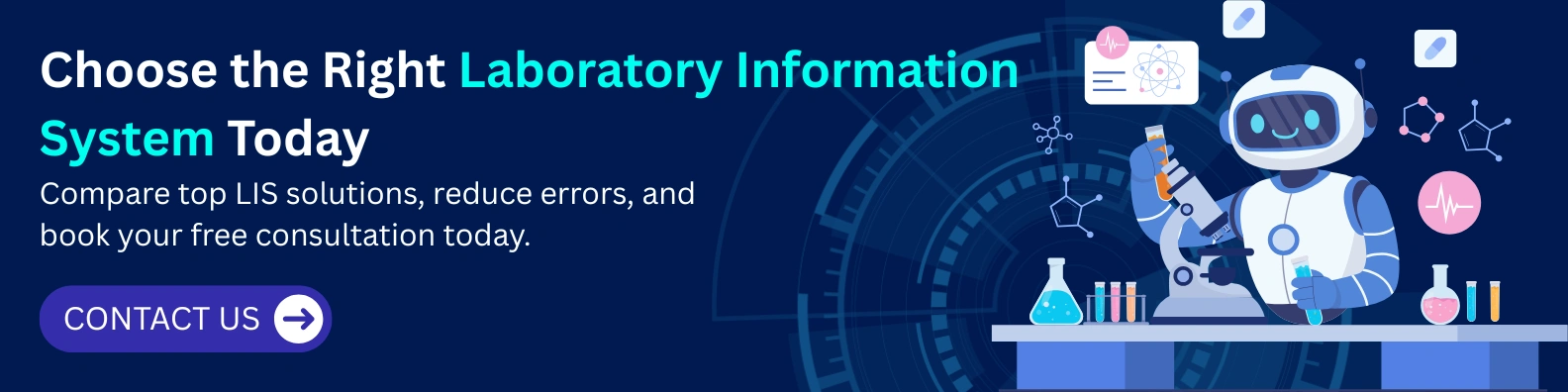Choose the Right Laboratory Information System Banner