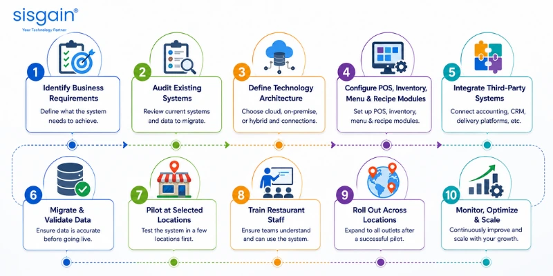 Restaurant Management Software Implementation Roadmap