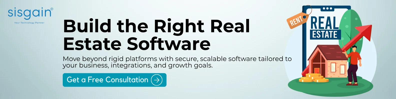 Custom real estate software solutions for business growth