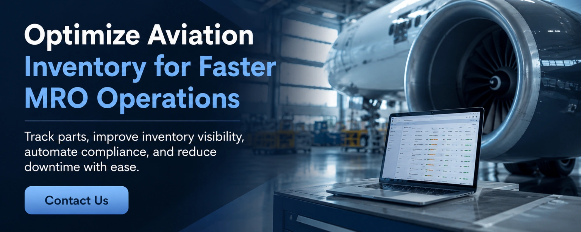 build aviation inventory software