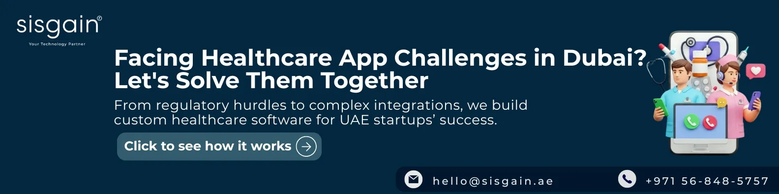 Healthcare app solutions in Dubai