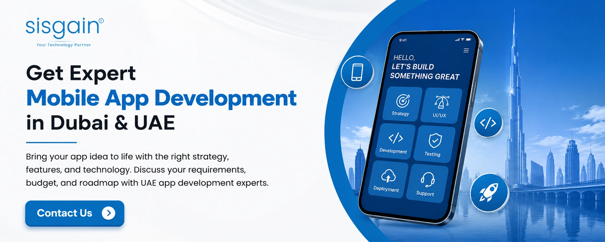 Expert Mobile App Development in Dubai