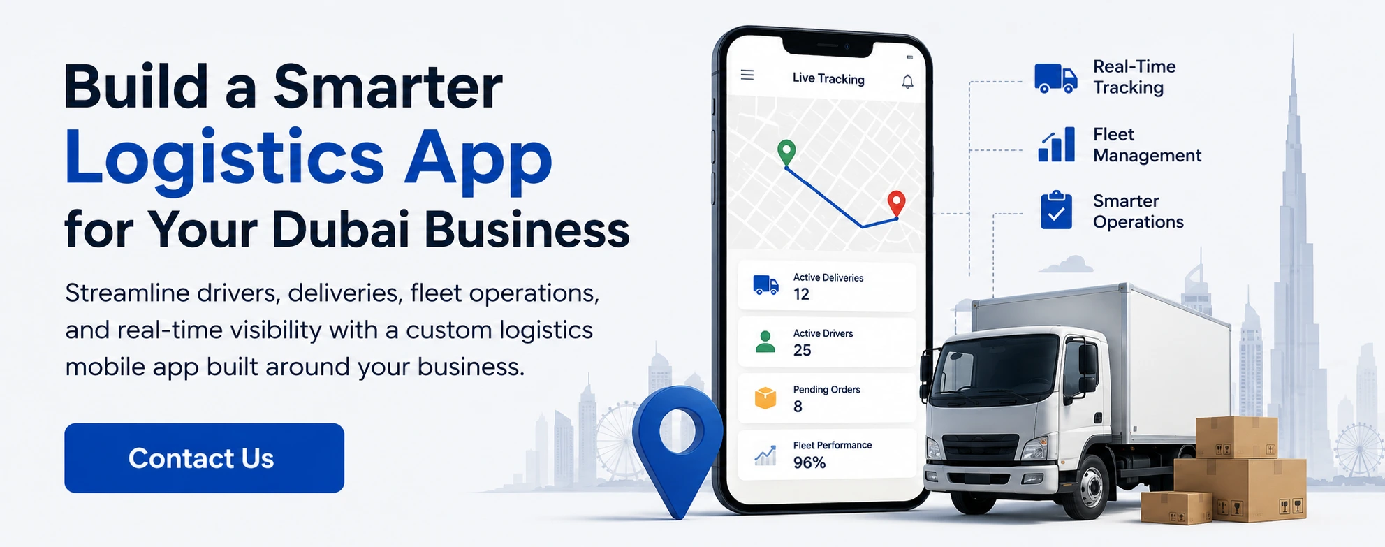 Smarter Logistics App for Your Dubai Business