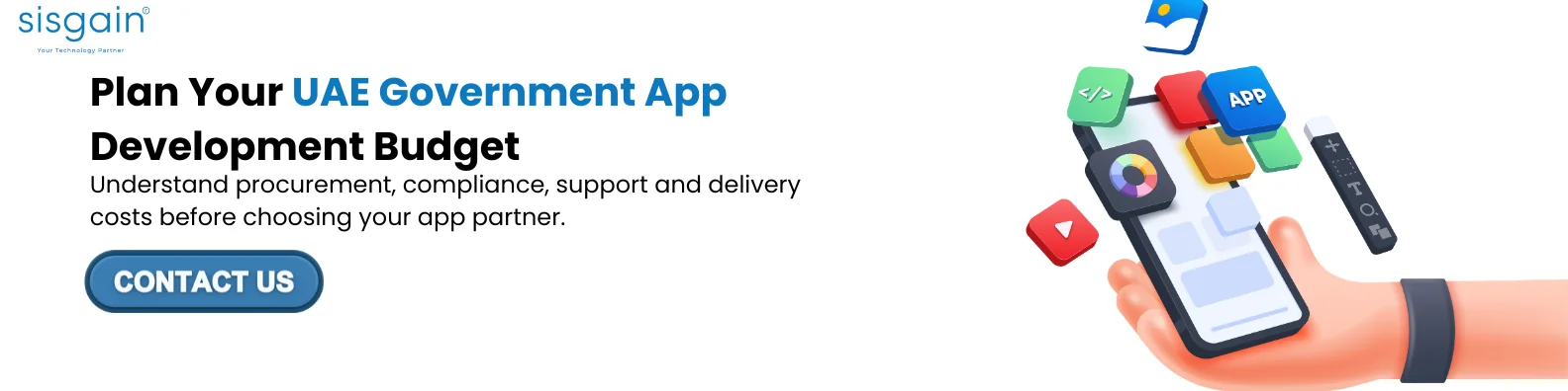 UAE government app development budget planning guide