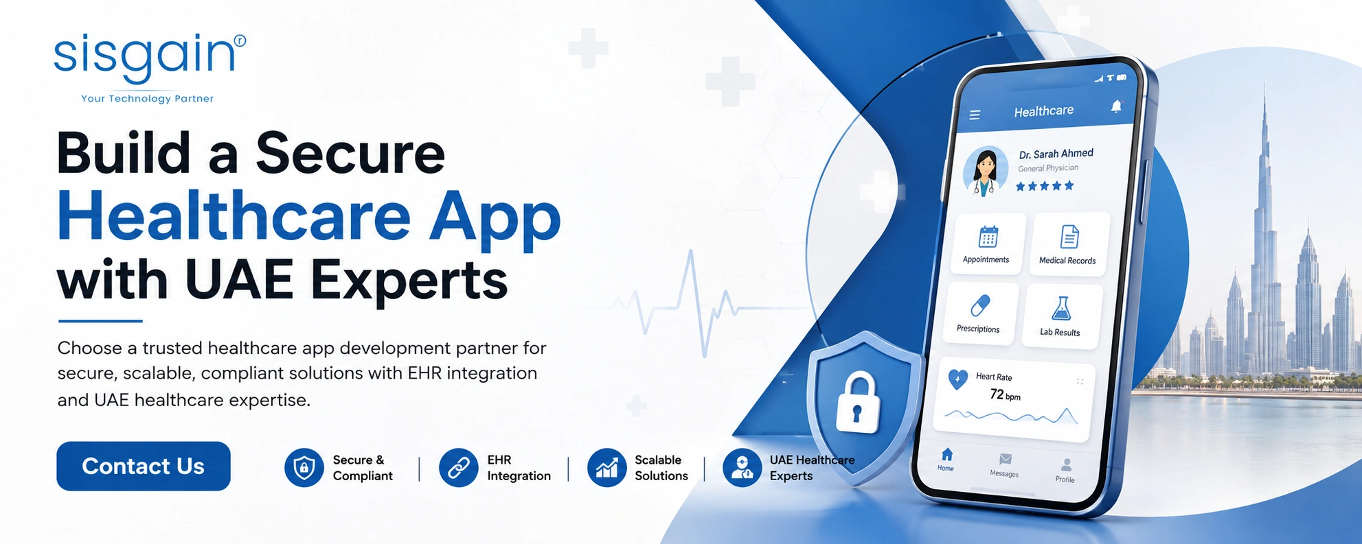 Secure Healthcare App with UAE Experts