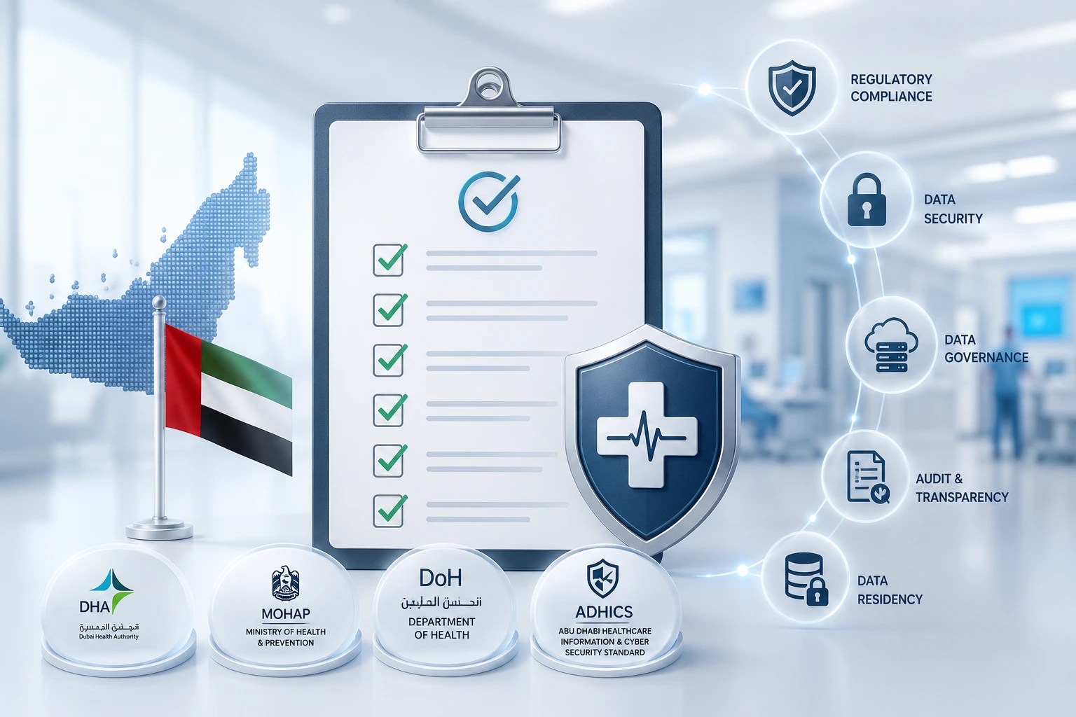 compliance checklist for uae hospitals