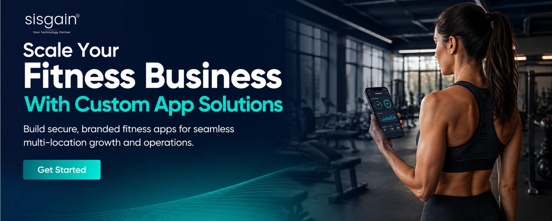 Custom fitness app solutions for business growth