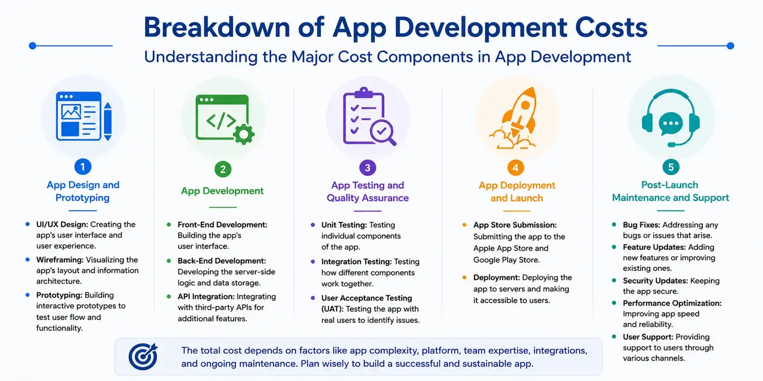 App Development Cost Breakdown