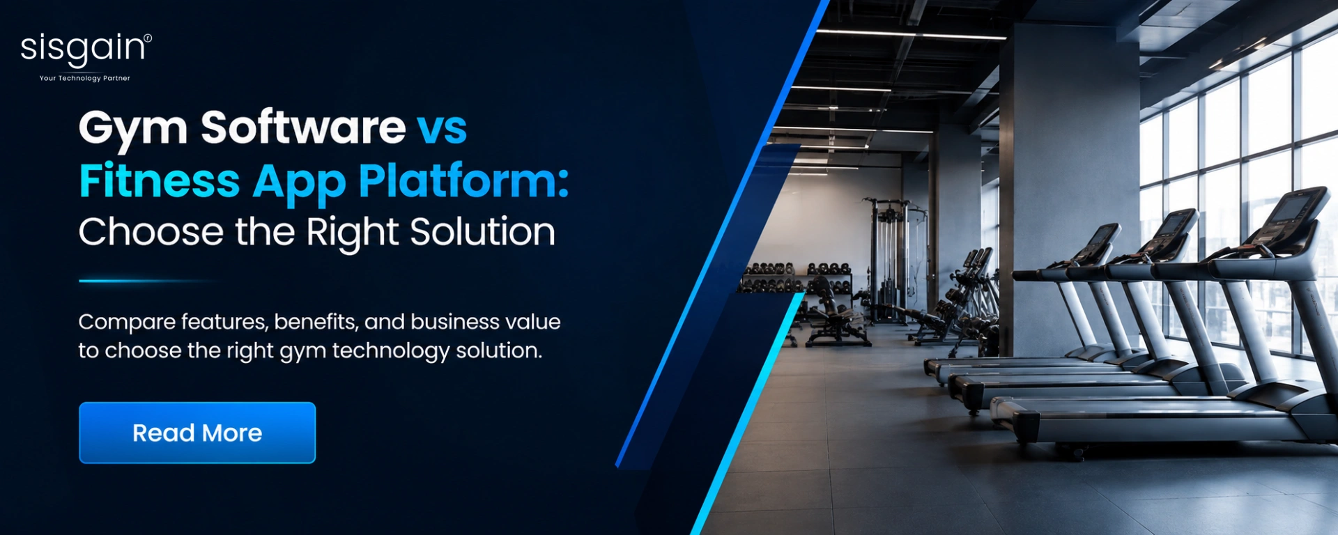 Gym software vs fitness app platform comparison banner
